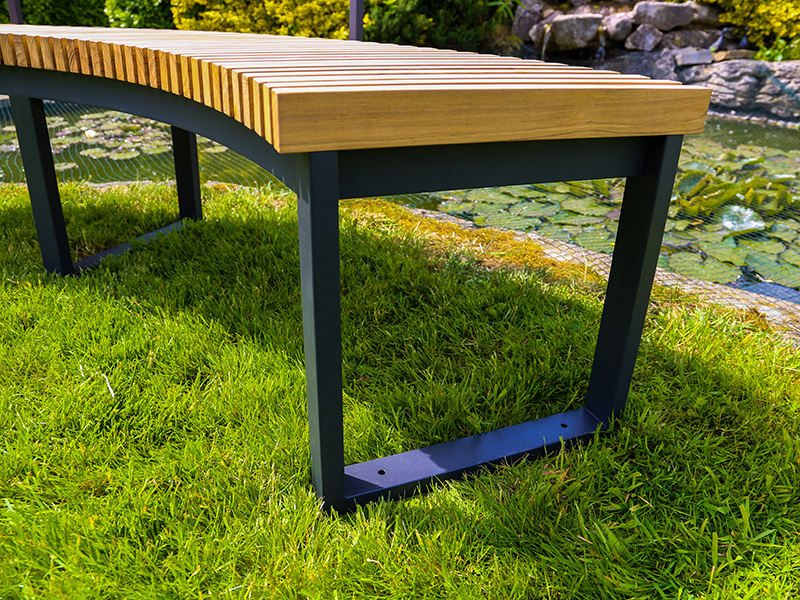 Mandalay Curved Bench Set | FSC® Certified Teak
