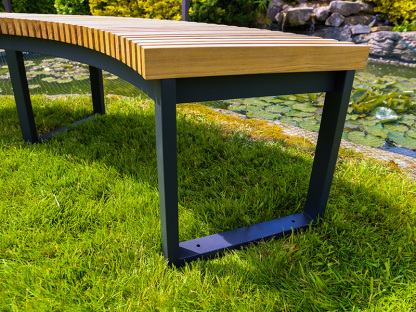 Mandalay Curved Bench Set | FSC® Certified Teak