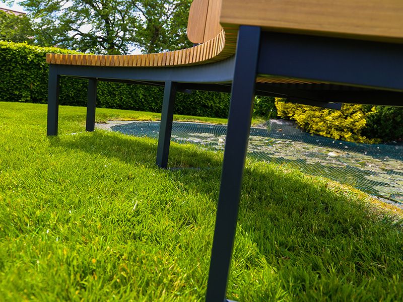 Optional Mandalay Backrest - Fits Curved Backless Bench Only 