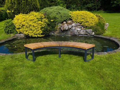 Mandalay Curved Backless Bench | FSC® Certified | Pre-Order