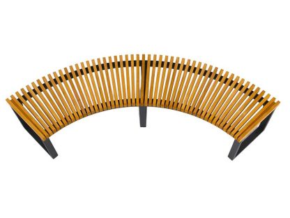 Mandalay Curved Backless Bench | FSC® Certified | Pre-Order