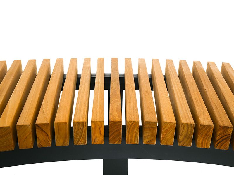 Mandalay Curved Backless Bench | FSC® Certified | Pre-Order