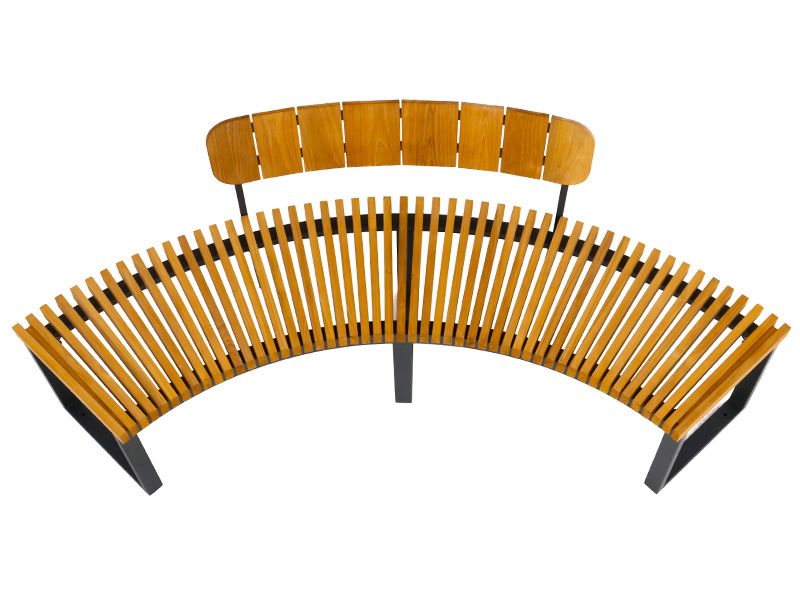 Mandalay Curved Backless Bench | FSC® Certified | Pre-Order