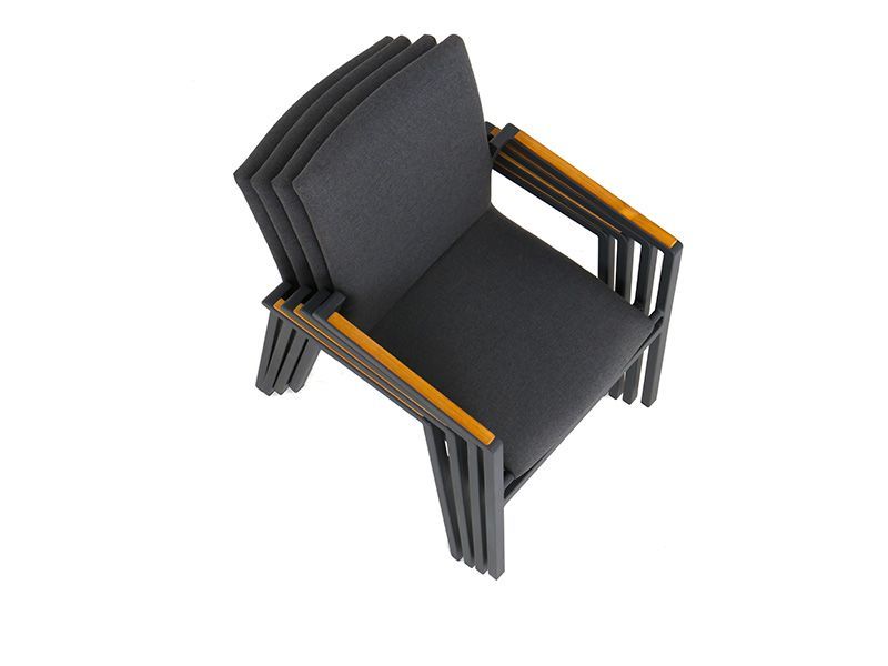 Mandalay Stacking Armchair-Garden Furniture Centre-MidInstock,instock,MidRange,Metal,Dining Chair,Chair,Tables,Metal Furniture,Ranges,FSC®,Outdoor Dining-{collection_title}