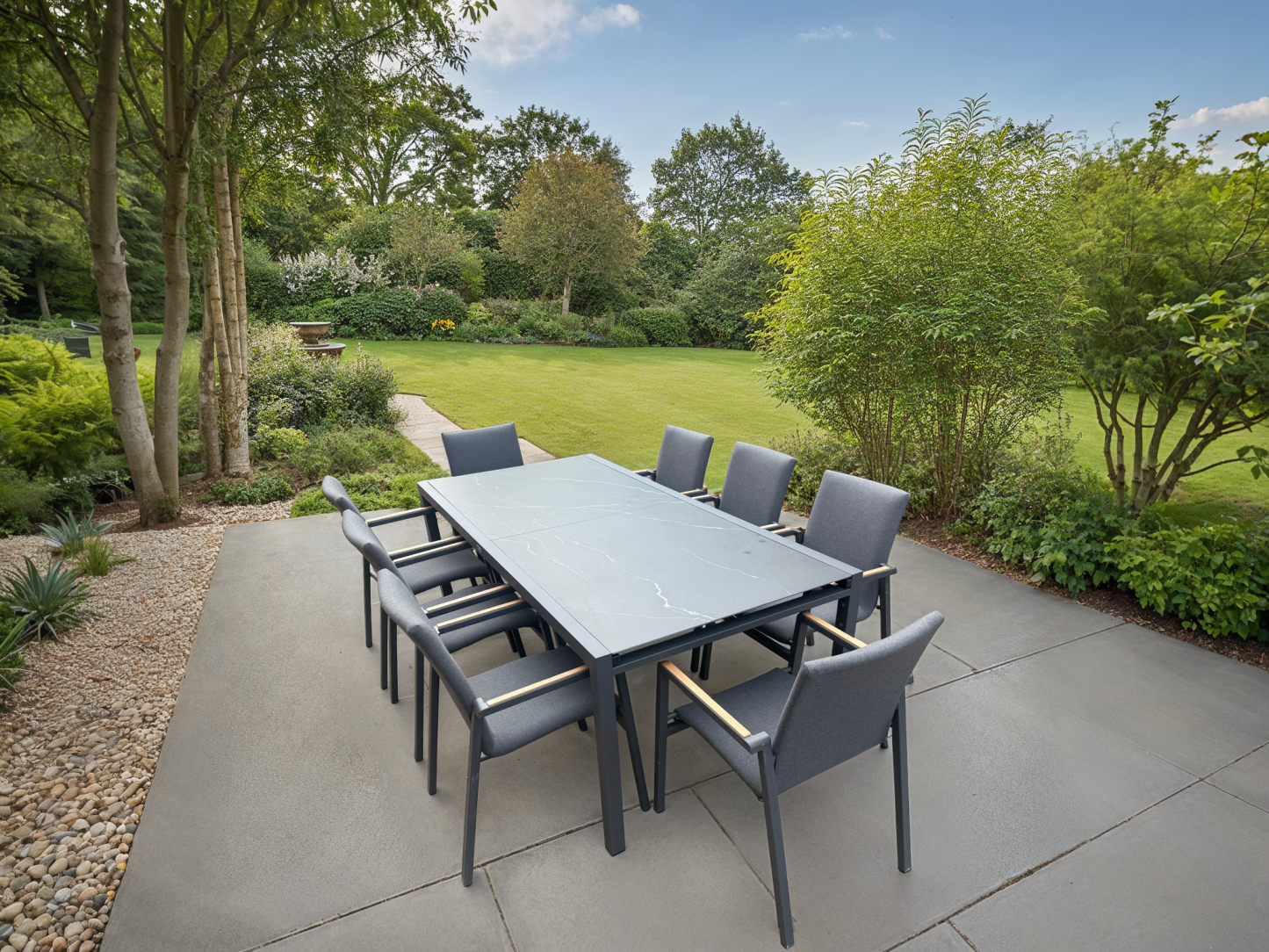 Mandalay Extending 10 Chair Dining Set-Garden Furniture Centre-Outdoor Furniture,Outdoor Dining-{collection_title}