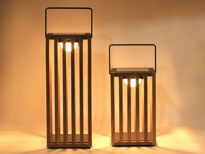 Mandalay Square Solar Lamp