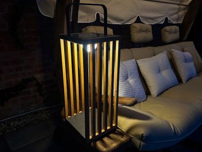 Mandalay Square Solar Lamp