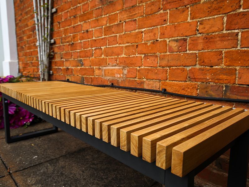 Mandalay Straight Backless Bench | FSC® Certified 