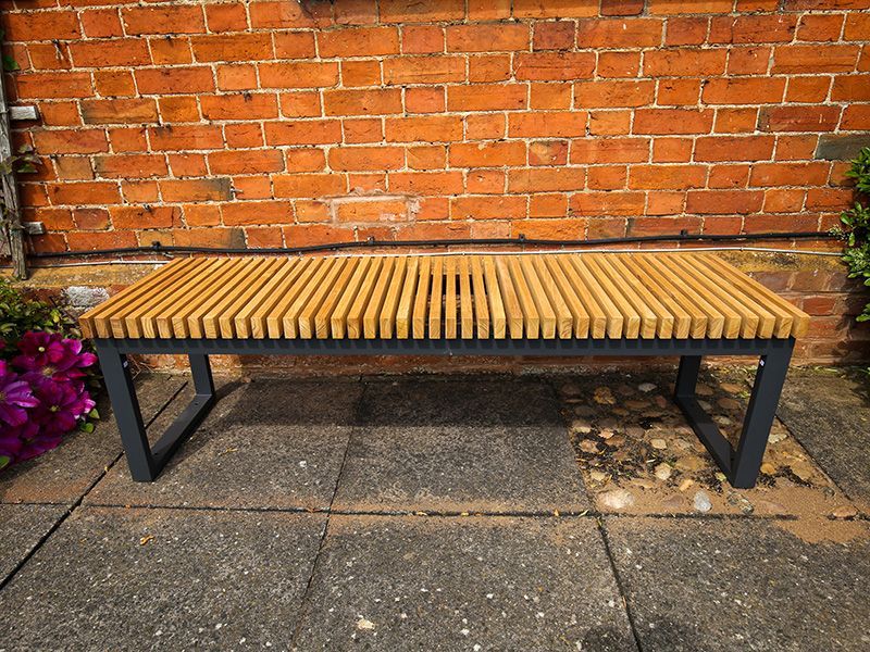 Mandalay Straight Backless Bench | FSC® Certified -Garden Furniture Centre-MidInstock,instock,MidRange,Backless,Benches,Teak Benches Benches,FSC®-{collection_title}