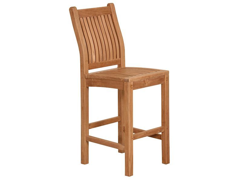 Marley Bar Chair -Garden Furniture Centre-MidInstock,instock,MidRange,Outdoor Dining,Teak,Outdoor Furniture,Teak Garden Furniture,Bars & Bar Sets-{collection_title}