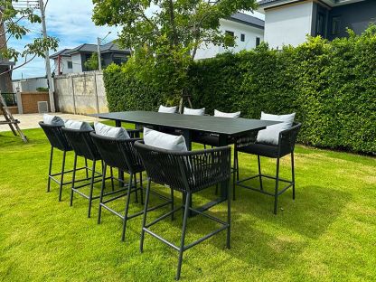 Aruba 8 Chair Bar Dining Set 