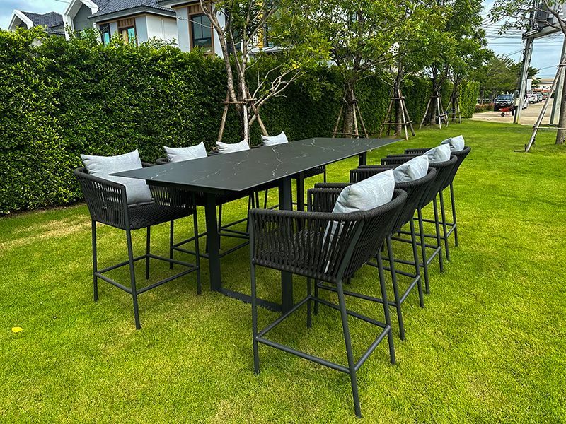 Aruba 8 Chair Bar Dining Set 