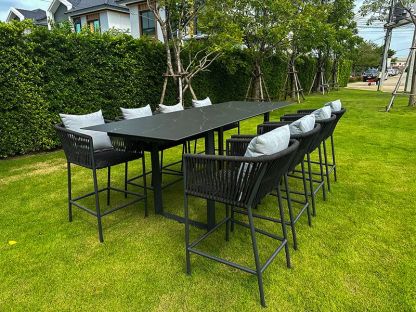 Aruba 8 Chair Bar Dining Set 