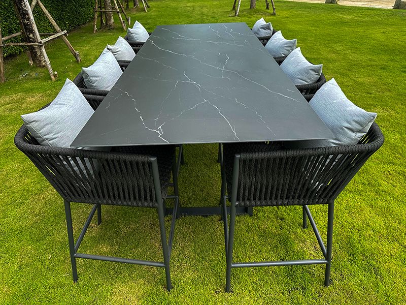 Aruba 8 Chair Bar Dining Set 