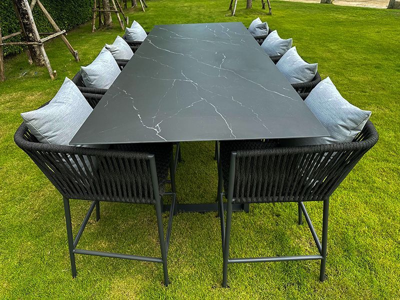 Aruba 8 Chair Bar Dining Set 