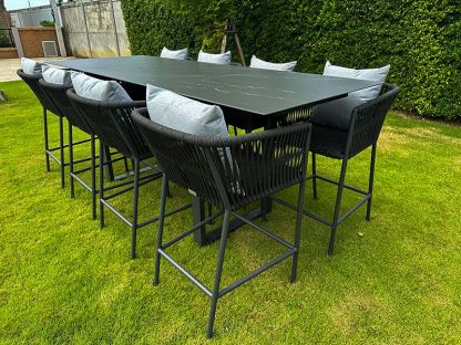 Aruba 8 Chair Bar Dining Set 