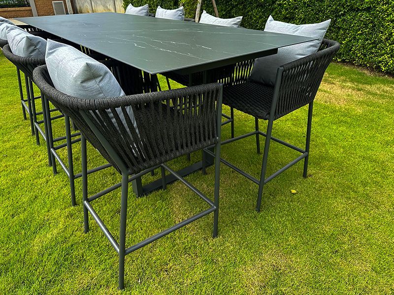 Aruba 8 Chair Bar Dining Set 