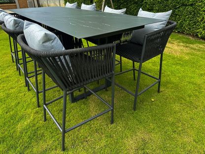 Aruba 8 Chair Bar Dining Set 