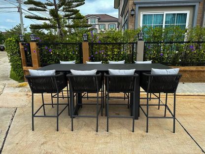 Aruba 8 Chair Bar Dining Set 