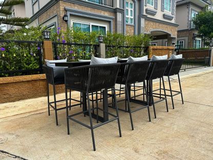 Aruba 8 Chair Bar Dining Set 
