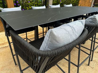 Aruba 8 Chair Bar Dining Set 
