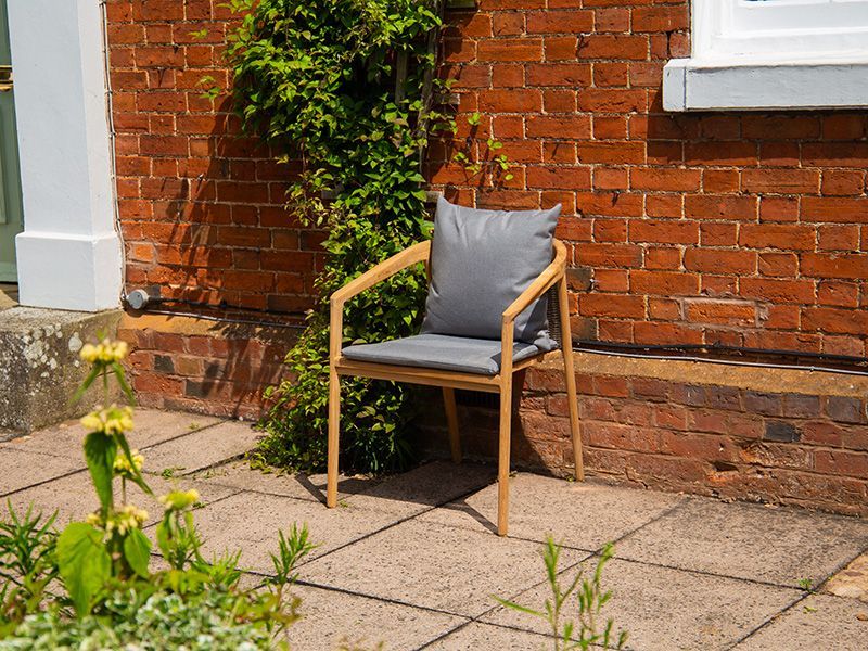 Martinique Teak Stacking Chair-Garden Furniture Centre-Indoor Dining,MidInstock,instock,MidRange,Teak,Dining Chair,Chair,Tables,Outdoor Furniture,Teak Garden Furniture,Outdoor Dining-{collection_title}