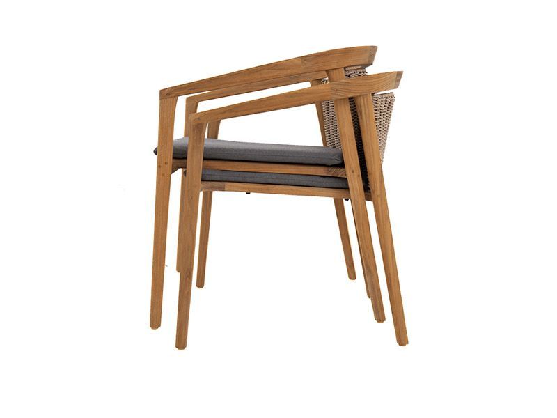 Stone Top 8 Chair Dining Set-Garden Furniture Centre-Indoor Dining,HighRange,Teak,Tables,Dining Set,Outdoor Furniture,Teak Garden Furniture,Outdoor Dining-{collection_title}