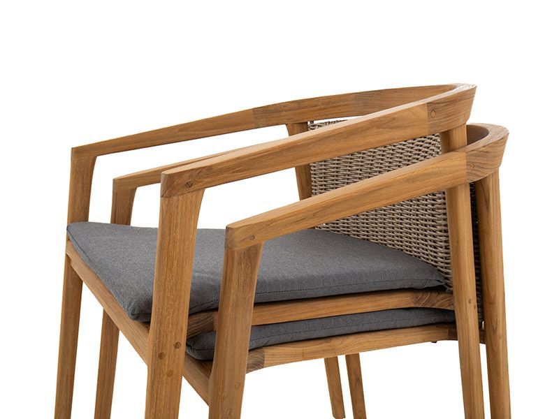Martinique Teak Stacking Chair