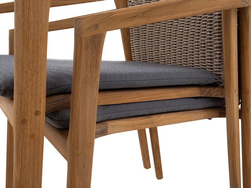 Martinique Teak Stacking Chair-Garden Furniture Centre-Indoor Dining,MidInstock,instock,MidRange,Teak,Dining Chair,Chair,Tables,Outdoor Furniture,Teak Garden Furniture,Outdoor Dining-{collection_title}