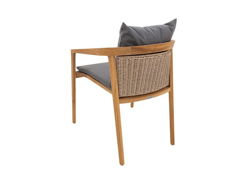 Stone Top 8 Chair Dining Set-Garden Furniture Centre-Indoor Dining,HighRange,Teak,Tables,Dining Set,Outdoor Furniture,Teak Garden Furniture,Outdoor Dining-{collection_title}