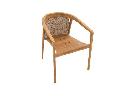 Martinique Teak Stacking Chair