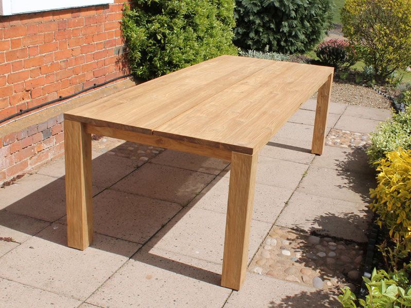 Mayfair 2.4m Teak Table | FSC® Certified-Garden Furniture Centre-HighRange,Outdoor Dining,Teak,FSC®,Tables,Teak Tables-{collection_title}