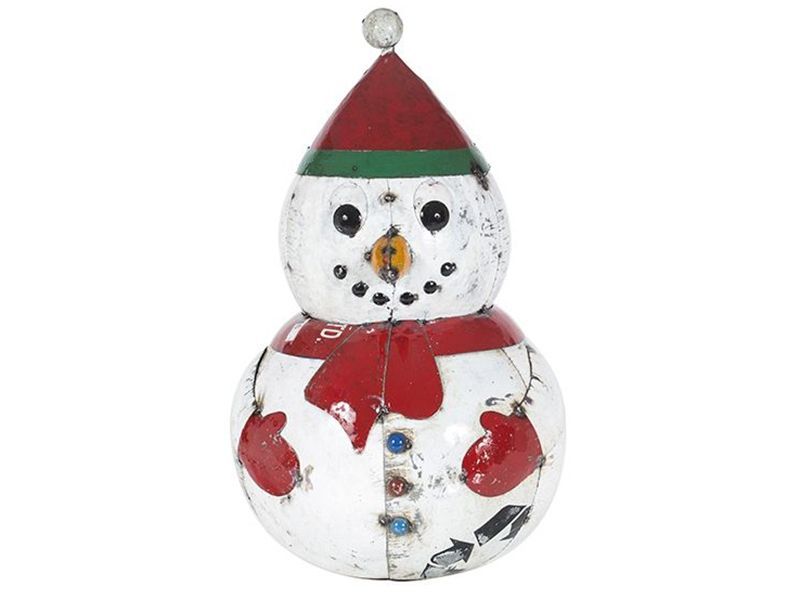 Festive Snowman Sculpture Large