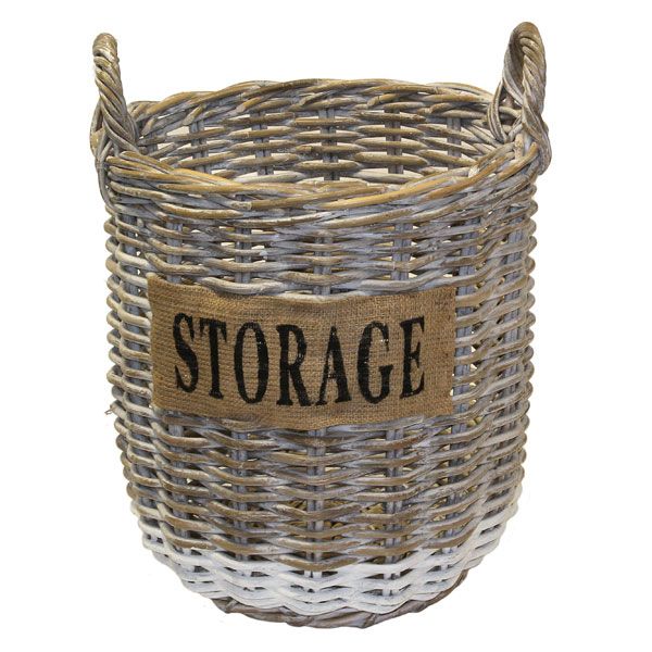 Round Kubu Storage Basket
