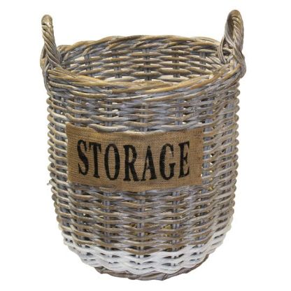 Round Kubu Storage Basket