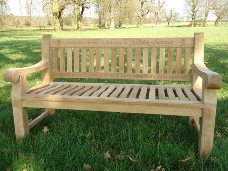 Memorial Bench 1.5m-Garden Furniture Centre-MidInstock,instock,MidRange,park benches,Information,Home Page Benches,Benches,Furniture for Valentines Day,Outdoor Furniture,Teak Benches Benches,Teak,Teak Benches,Memorial Benches-{collection_title}