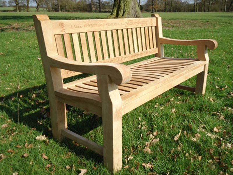 Memorial Bench 1.5m-Garden Furniture Centre-MidInstock,instock,MidRange,park benches,Information,Home Page Benches,Benches,Furniture for Valentines Day,Outdoor Furniture,Teak Benches Benches,Teak,Teak Benches,Memorial Benches-{collection_title}