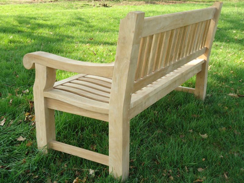 Memorial Bench 1.5m-Garden Furniture Centre-MidInstock,instock,MidRange,park benches,Information,Home Page Benches,Benches,Furniture for Valentines Day,Outdoor Furniture,Teak Benches Benches,Teak,Teak Benches,Memorial Benches-{collection_title}