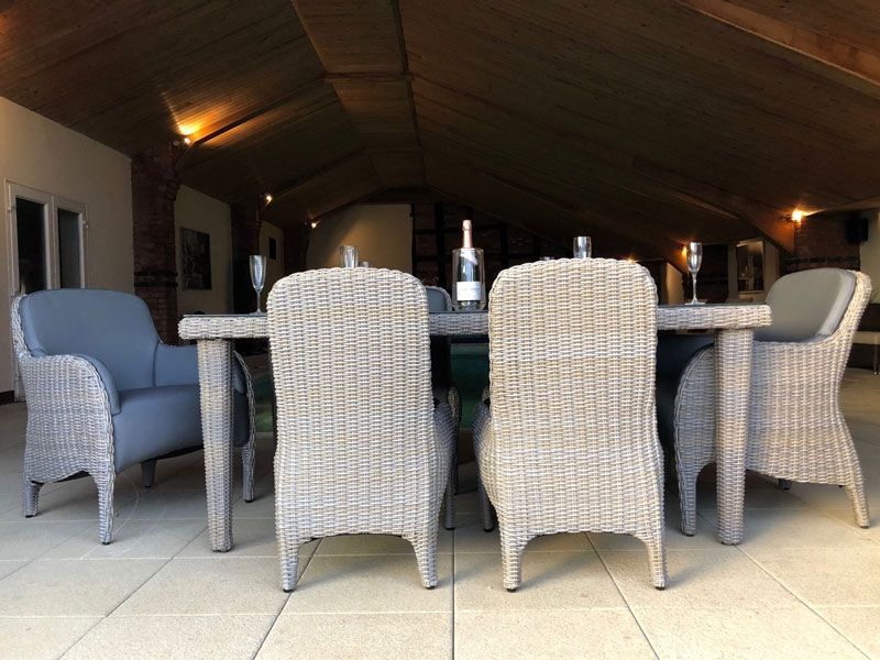 Meteor 6 Chair Dining Set