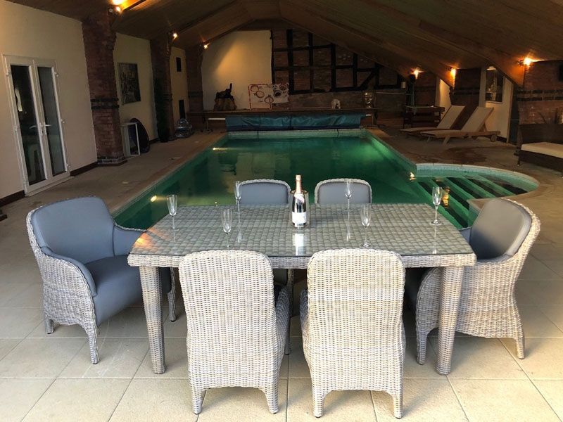 Meteor 6 Chair Dining Set