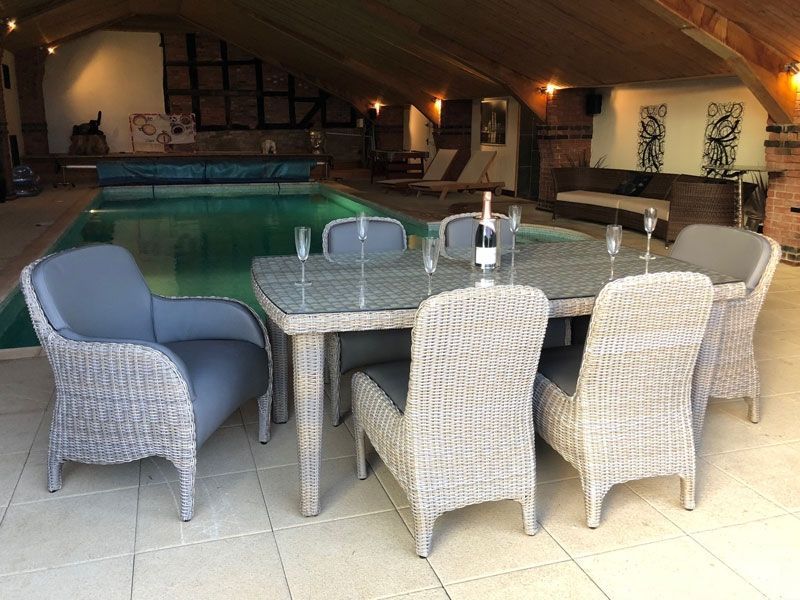 Meteor 6 Chair Dining Set