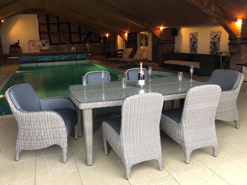 Meteor 6 Chair Dining Set