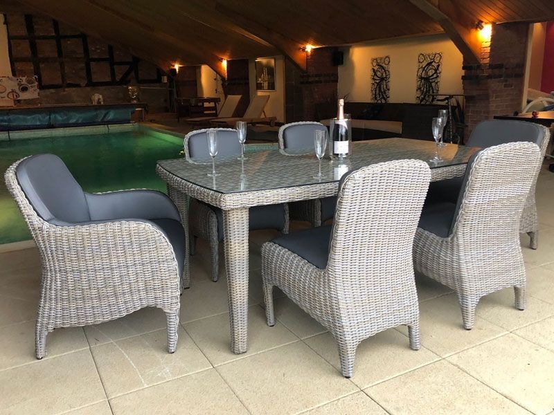 Meteor 6 Chair Dining Set