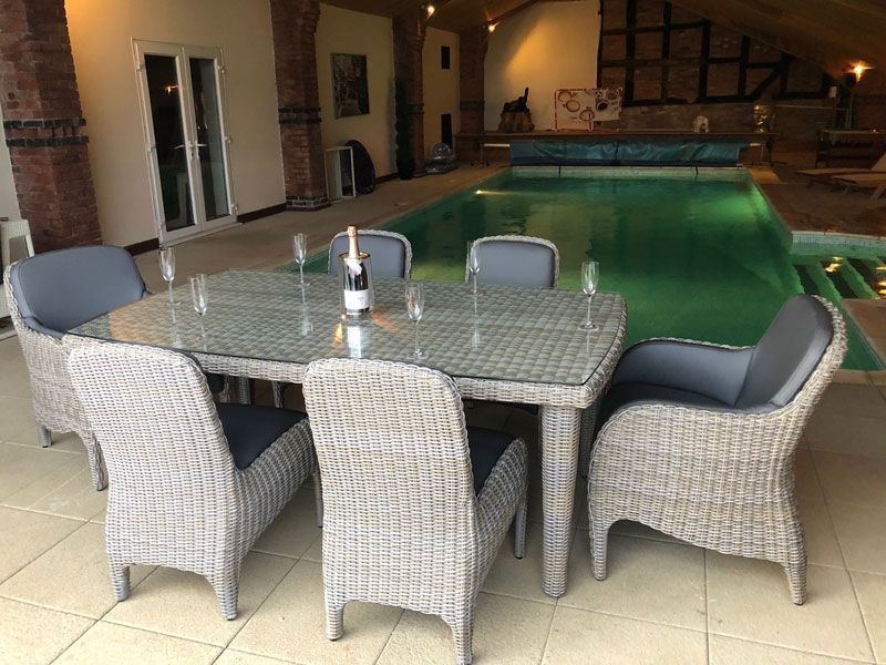 Meteor 6 Chair Dining Set