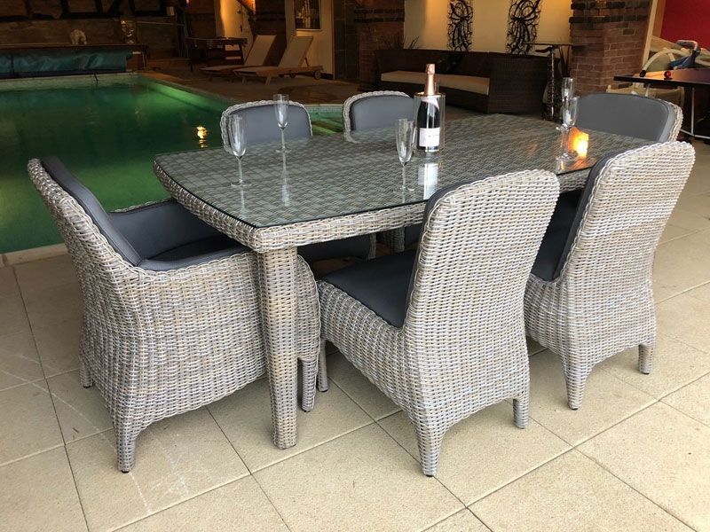 Meteor 6 Chair Dining Set