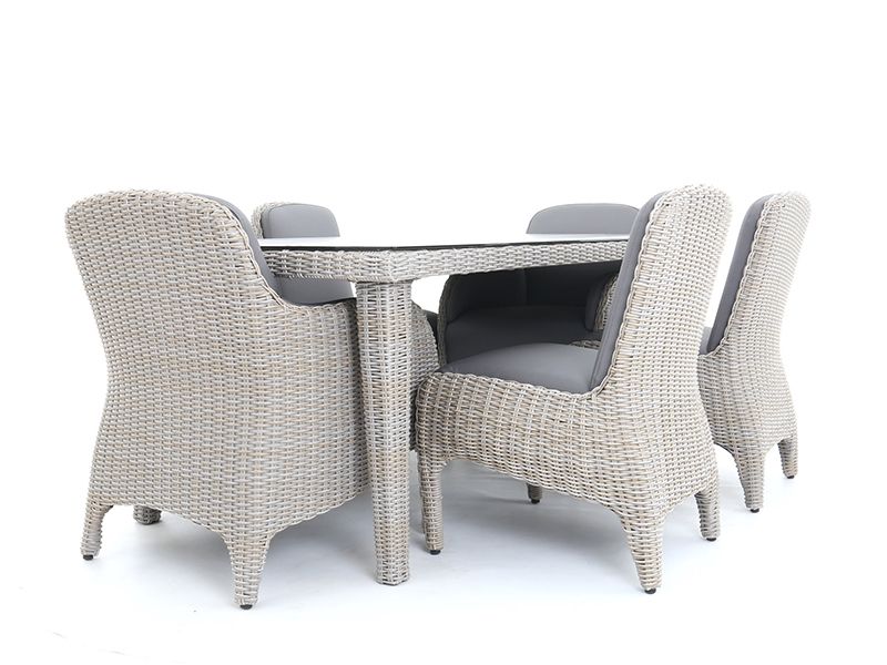 Meteor 6 Chair Dining Set-Garden Furniture Centre-HighRange,Rattan,Tables,Dining Set,Outdoor Furniture,Rattan Furniture,Meteor Range,Outdoor Dining-{collection_title}