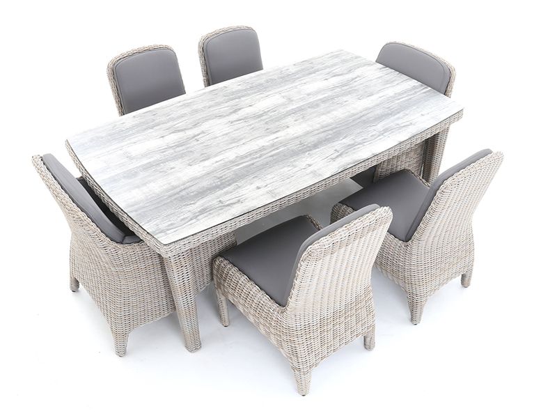 Meteor 6 Chair Dining Set