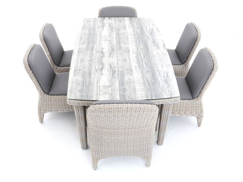Meteor 6 Chair Dining Set