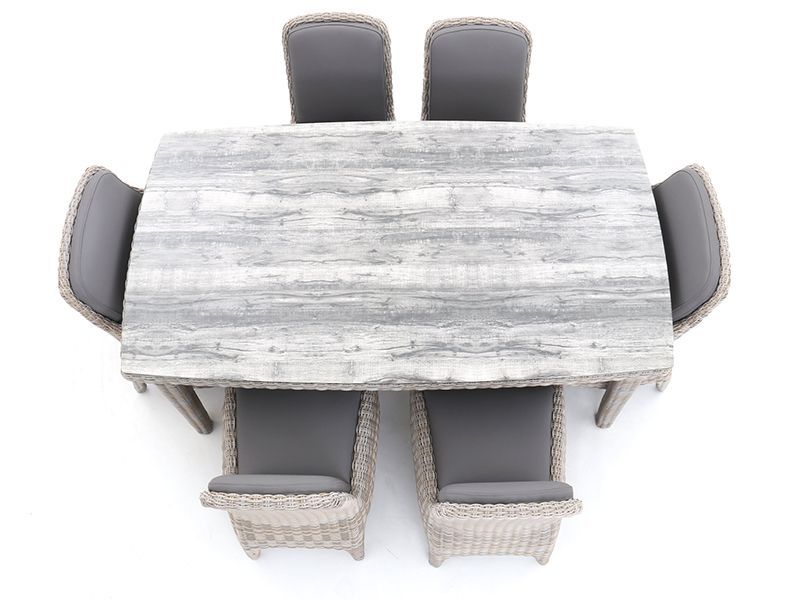 Meteor 6 Chair Dining Set