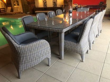 Meteor 10 Chair Dining Set